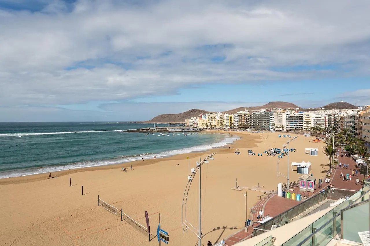 Beachfront Home Las Canteras - Sea Views Terrace Лас-Пальмас-де-Гран-Канария Апартаменты